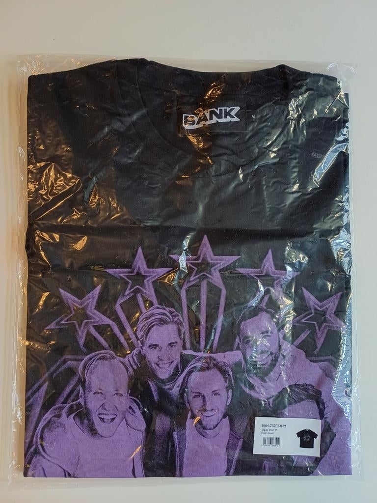 2x Bankzitters T-shirt Maat M, Bankzitters, Maat 48/50 (M), Zwart, Nieuw