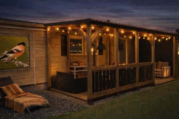 Chalet de Goudvink (de IJsvogel , Voorthuizen)te huur, Vakantie, In bos, Wasmachine, 2 slaapkamers, Recreatiepark