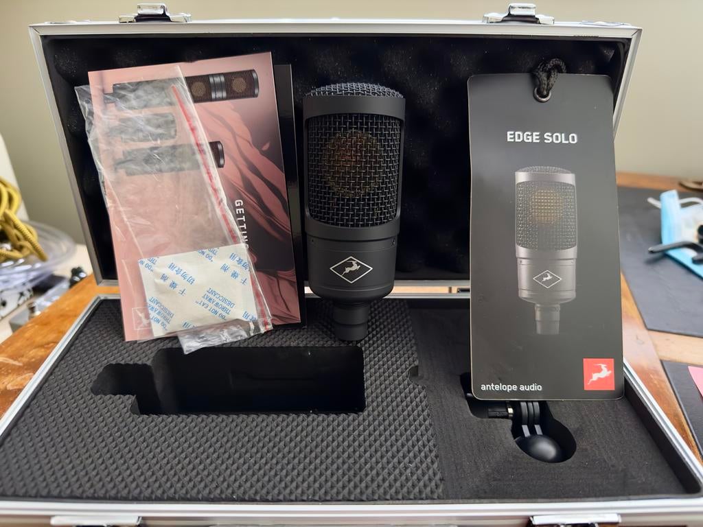 Antelope Audio Edge Solo Studiomicrofoon, Ophalen of Verzenden, Nieuw, Studiomicrofoon