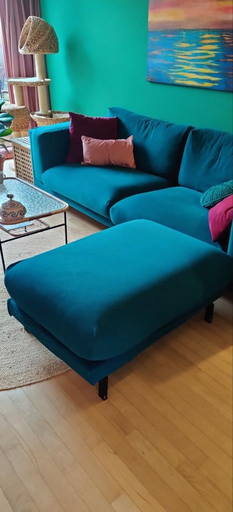 Hoes voor hocker ikea Nockeby, Huis en Inrichting, Ophalen, Zo goed als nieuw, Rechthoekig, Kunststof
