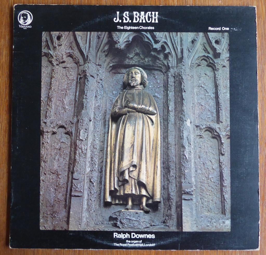 J.S. Bach - the eightteen chorales -Ralph Downes. LP, Ophalen of Verzenden, Barok, Gebruikt, Overige typen