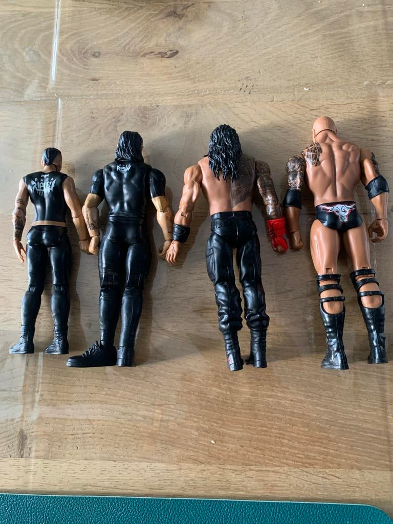 WWE Poppetjes - 4 stuks, Ophalen of Verzenden, Gebruikt