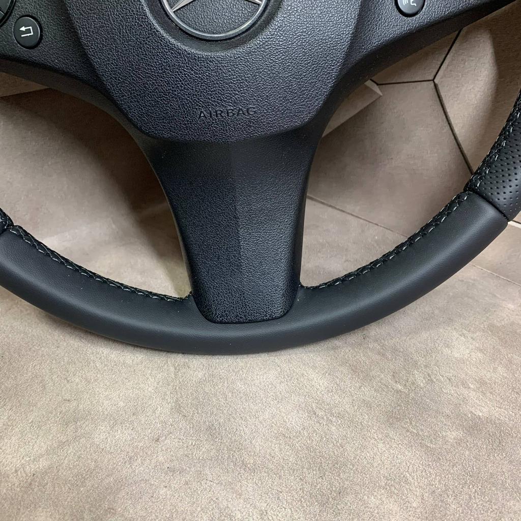 Stuurwiel Stuur Mercedes C-klasse w204 AMG NIEUW LEER, Auto-onderdelen, Nieuw, Ophalen of Verzenden