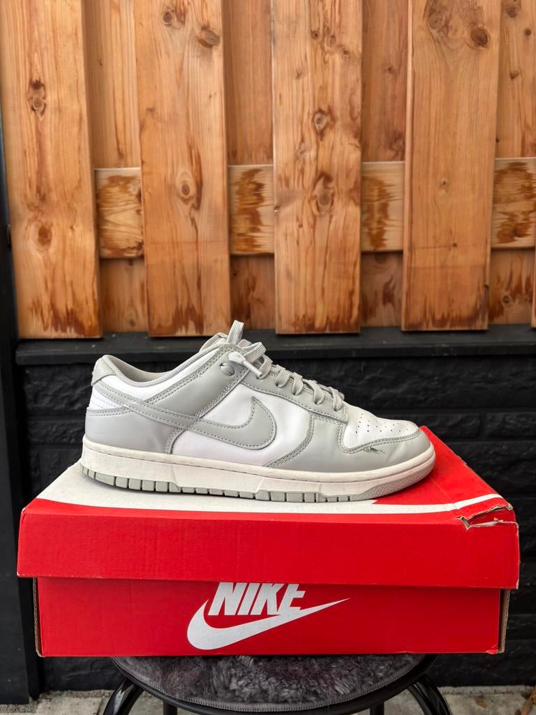 NIKE DUNK LOW (GRIJS) Maat 42,5 (GEDRAGEN), Overige kleuren, Nike, Ophalen of Verzenden, Sneakers of Gympen