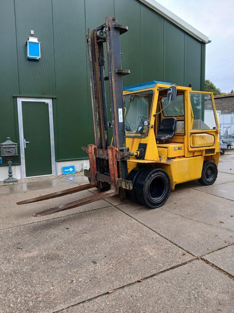 Te koop hyster 5 tons heftruck € 5950, Ophalen, Diesel, Heftruck, Hulleman
