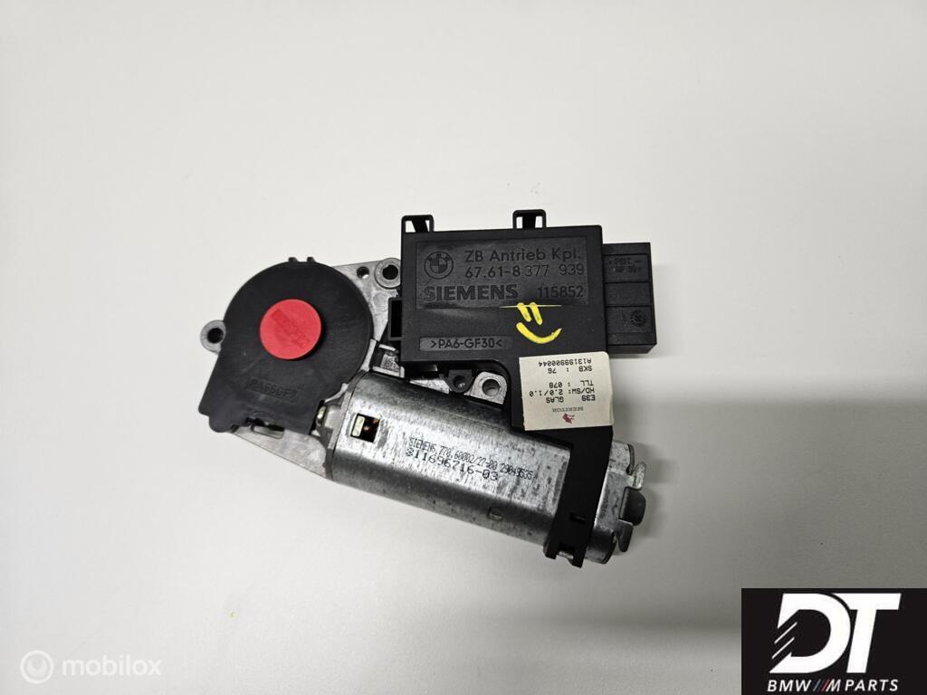 Schuifdak motor BMW 5-serie E39 ('95-'03) 67618377939, Gebruikt, Ophalen of Verzenden, BMW, BMW