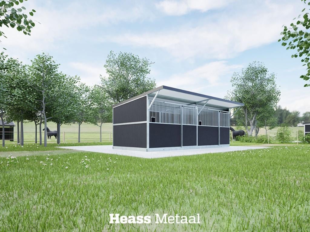 Mobiele Buitenstal | Schuilstal | Verplaatsbaar | Huur, Dieren en Toebehoren, Stalling en Weidegang, Weidegang, 4 paarden of pony's of meer