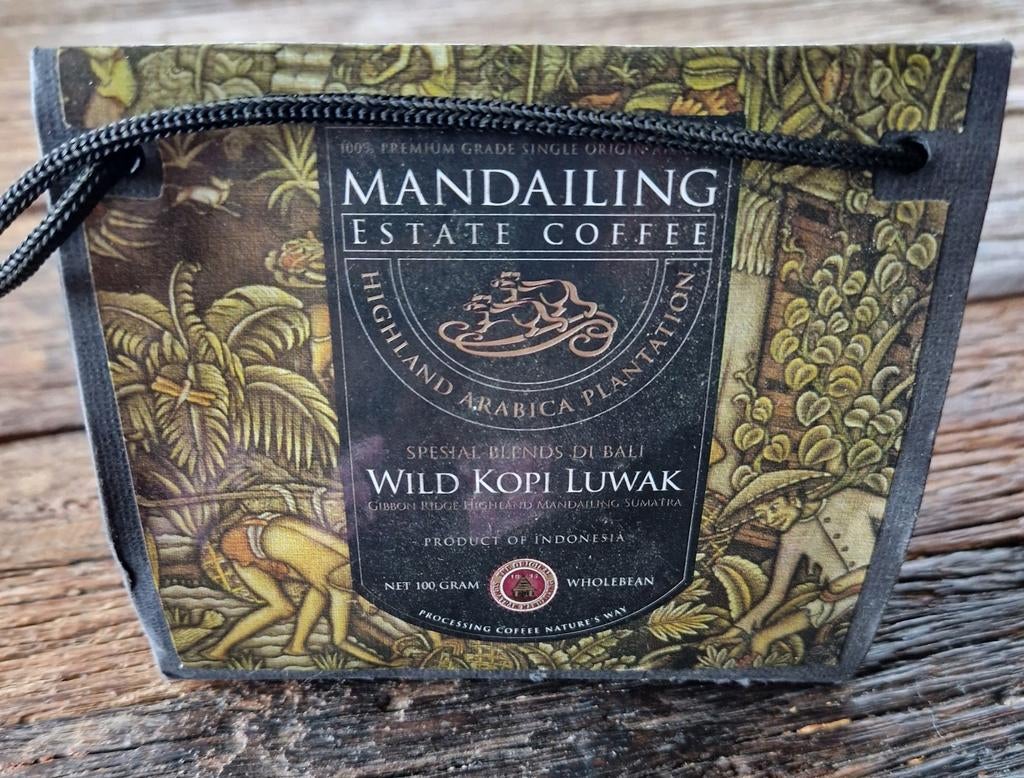 Koffie luwak uit Indonesië, Ophalen of Verzenden