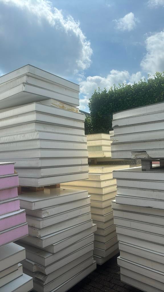 Sandwichpanelen 10 cm - ideaal voor vloerisolatie!, Ophalen, Nieuw, Overige materialen, Minder dan 20 mm