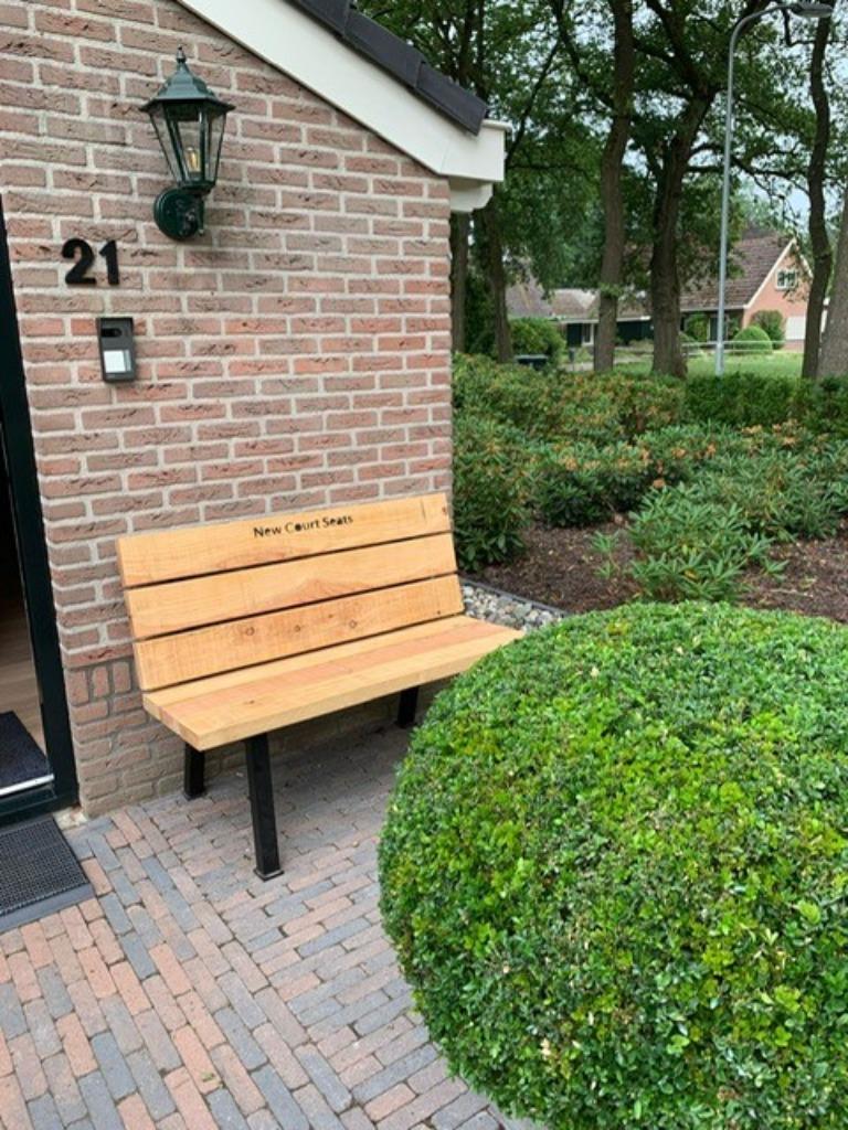 Tuinbank(New Court Seats), Verzenden, Nieuw, Hout