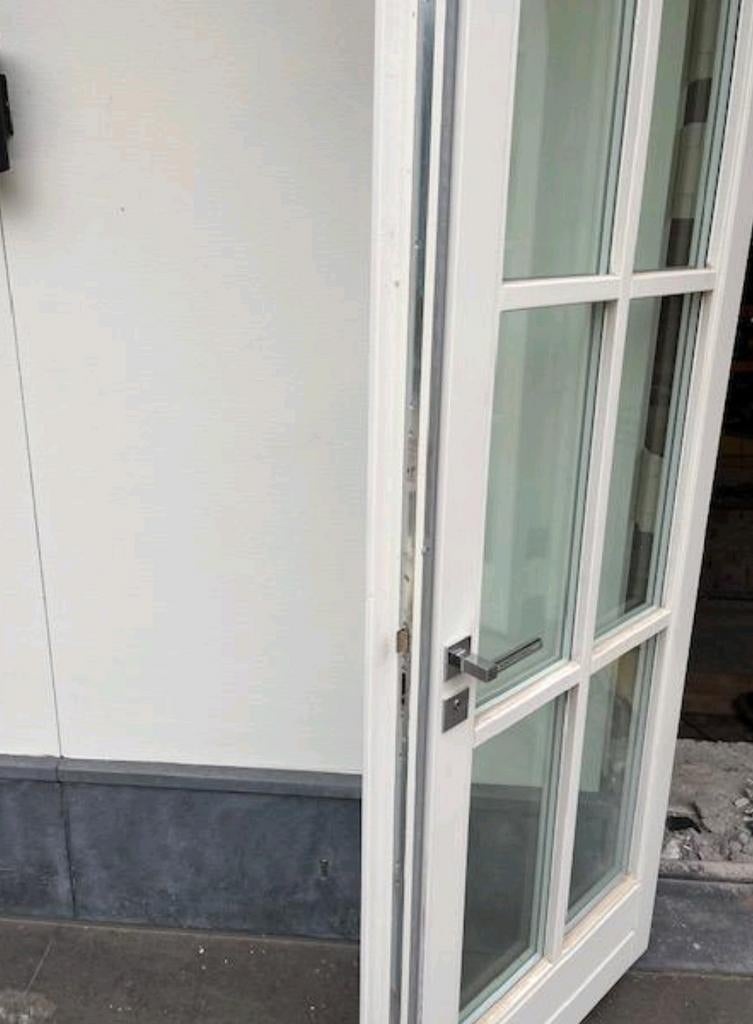 Kozijn met dubbele toog deuren, Doe-het-zelf en Verbouw, Nieuw, Ophalen of Verzenden, Buitendeur, 120 cm of meer