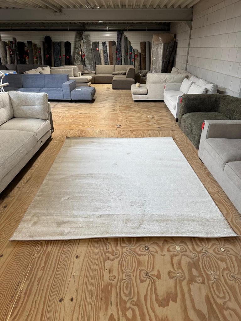 Vloerkleed Peral l Whoon | Meubilex I van €1393 voor €419, Ophalen, 200 cm of meer, Zo goed als nieuw, Grijs