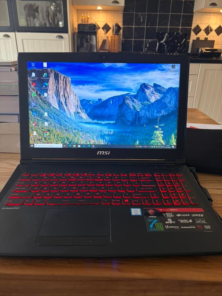 MSI GL62M 7REX, Computers en Software, Windows Laptops, HDD, 2 tot 3 Ghz, 8 GB, Ophalen of Verzenden