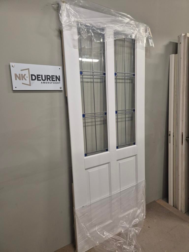 Paneeldeur Glas in Lood (93x231,5) Opdek R NIEUW, Ophalen, Nieuw