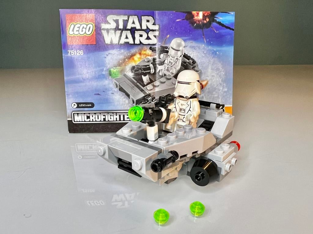 LEGO Star Wars MicroFighters First Order Snowspeeder 75126, Ophalen of Verzenden, Zo goed als nieuw, Complete set, Lego