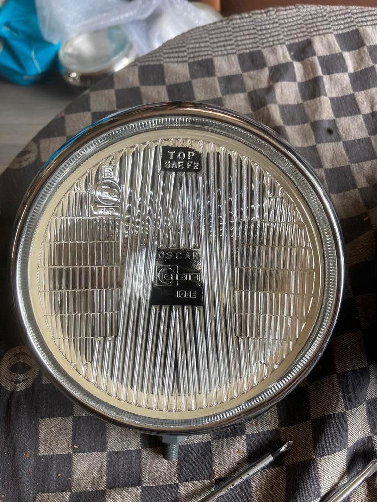 Oldtimer 2 Cibie Breedte stralers Oscar 18 cm, Auto-onderdelen, Verlichting, Ophalen of Verzenden, Gebruikt
