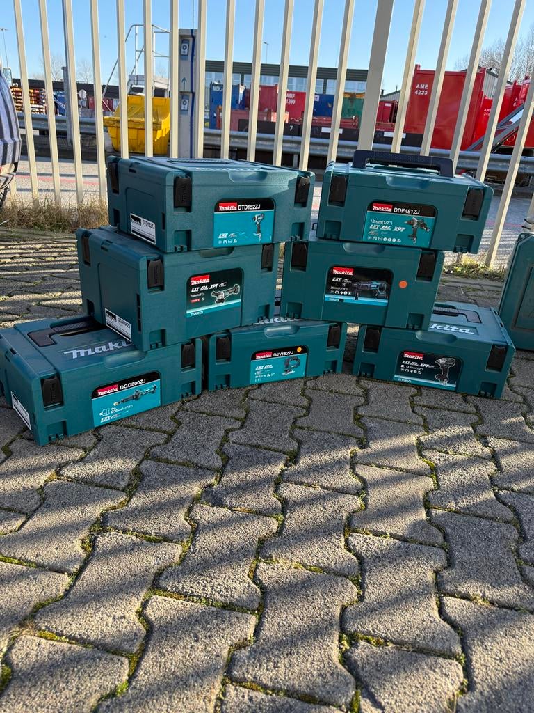 Makita Gereedschapskisten - Leeg, Ophalen, Gebruikt