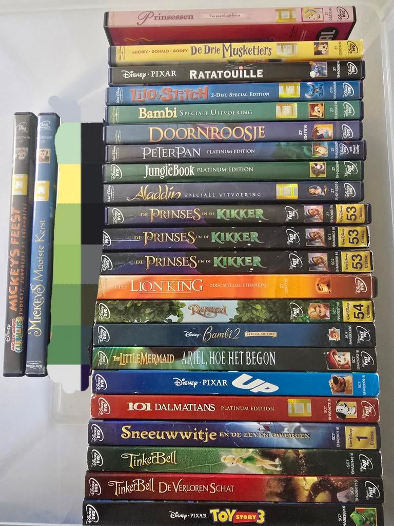 Disney films DVD'S alles in 1 x, incl special / platinum ed, Verzamelen, Disney, Ophalen of Verzenden