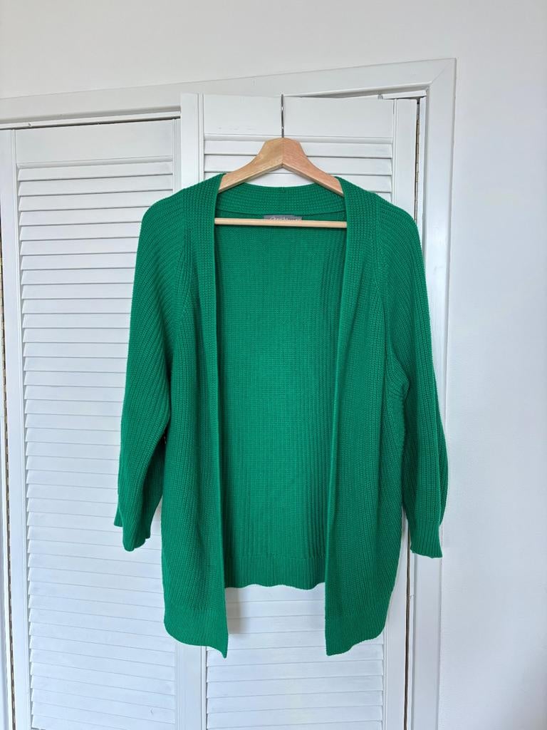 Geisha vest, Ophalen of Verzenden, Zo goed als nieuw, Maat 38/40 (M), Groen