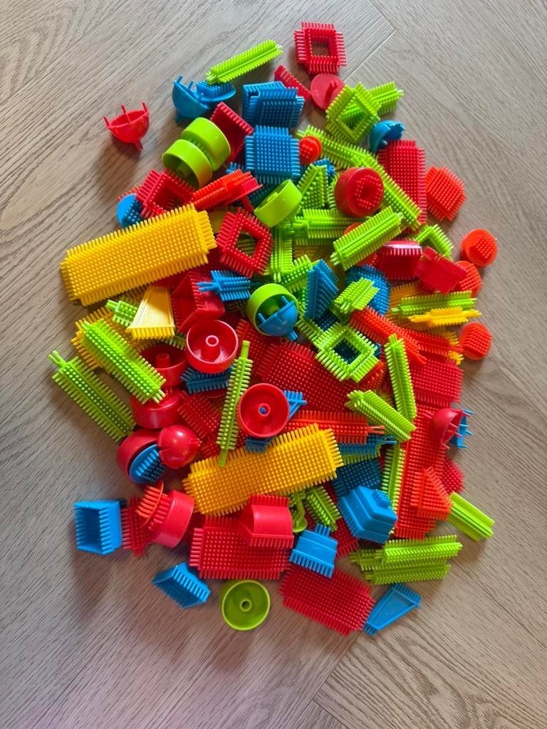 Bristle blocks / noppen blokken, Ophalen of Verzenden, Zo goed als nieuw