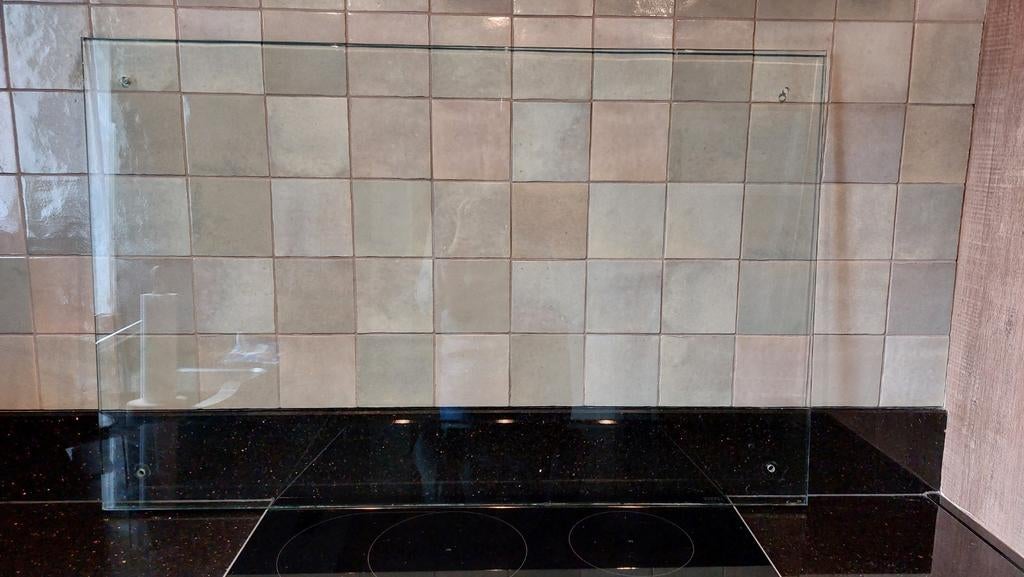 Glas spatwand keuken, Ophalen, Kooi, Minder dan 60 cm