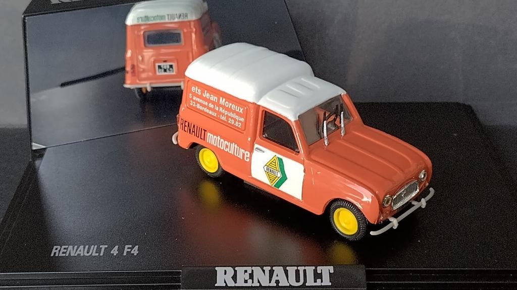 Renault 4 R4 F4 Service 1:43 Norev Pol, Verzenden, Rue de Cocherel Evreux France, Nieuw, Norev