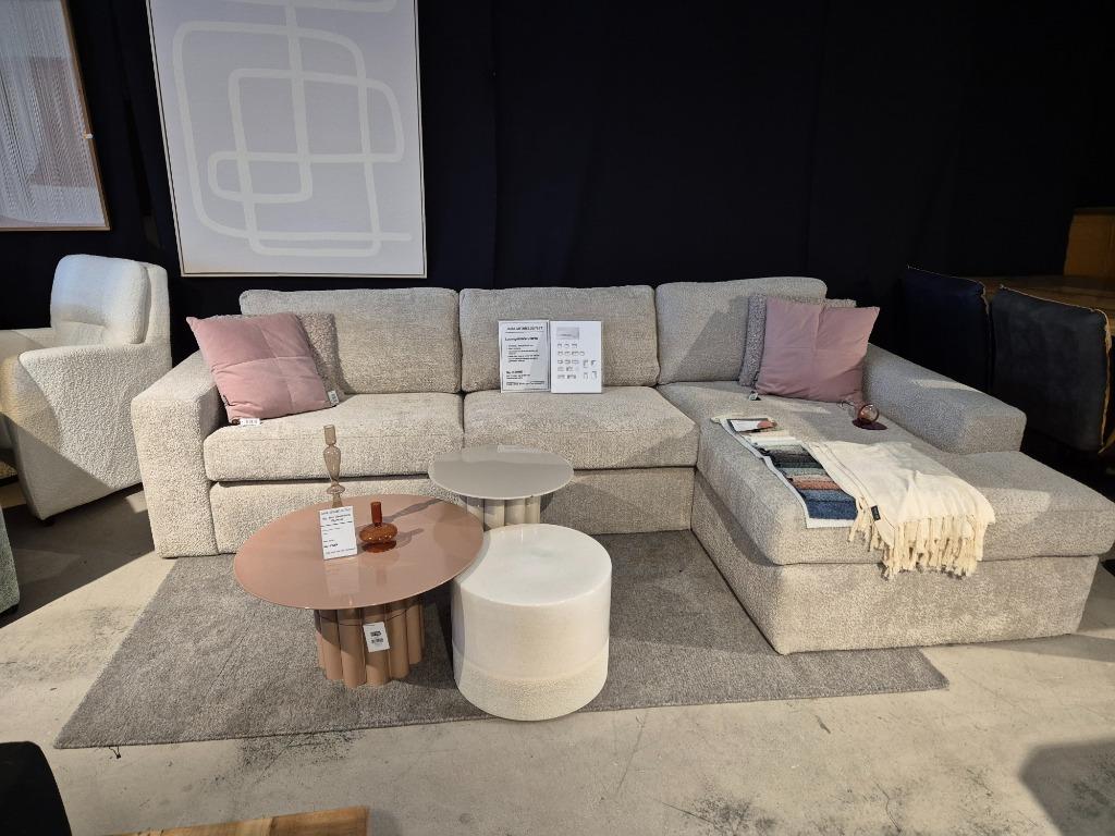 Loungebank Paris + 5 jaar garantie en vlekkenservice