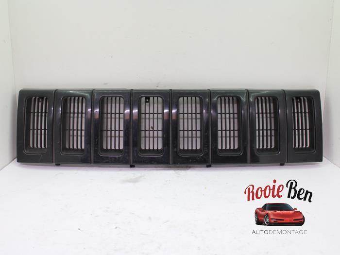 Grille van een Jeep Grand Cherokee, Jeep, Gebruikt, -, -