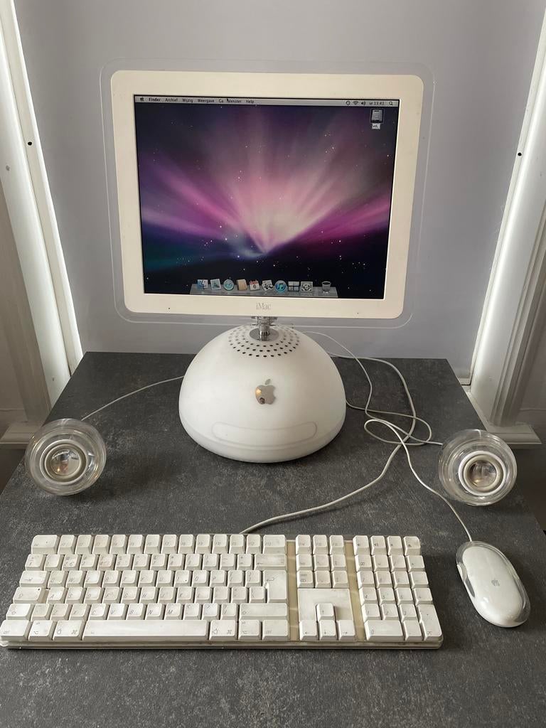 iMac G4 'het bolletje' - Iconische Apple Computer, Gebruikt, Minder dan 4 GB, Ophalen of Verzenden, Onbekend