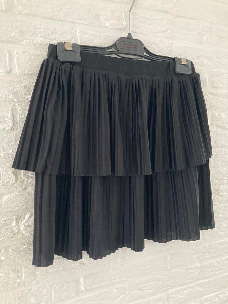Zwart rokje Jaqueline de Yong maat XS x- small, Zwart, Ophalen of Verzenden, Zo goed als nieuw, Maat 34 (XS) of kleiner