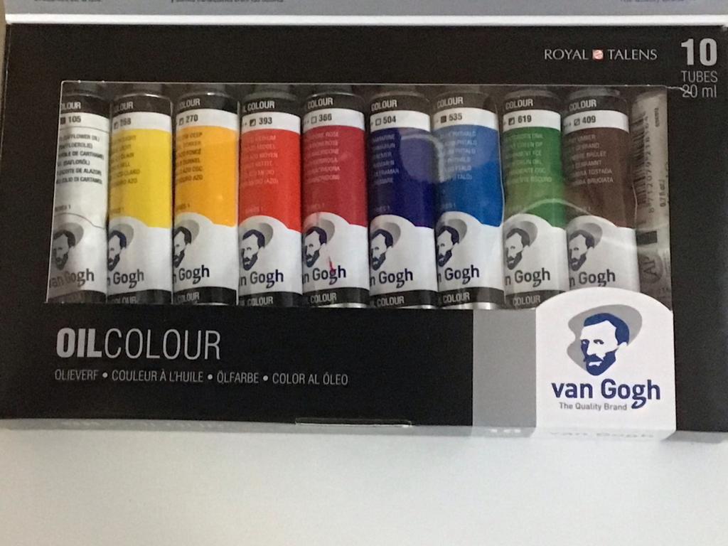 Van Gogh Olieverf Set - 10 Tubes, Hobby en Vrije tijd, Schilderen, Ophalen of Verzenden, Nieuw, Olieverf