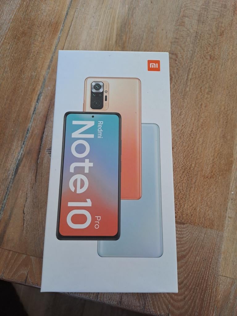 Redmi Note 10 Pro 128GB Onyx Gray + Accessoires, Telecommunicatie, Mobiele telefoons | Overige merken, Overige modellen, Ophalen of Verzenden