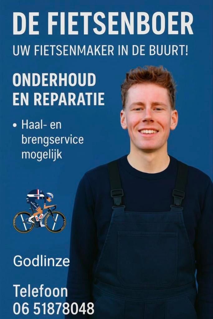 Fietsenmaker, Diensten en Vakmensen