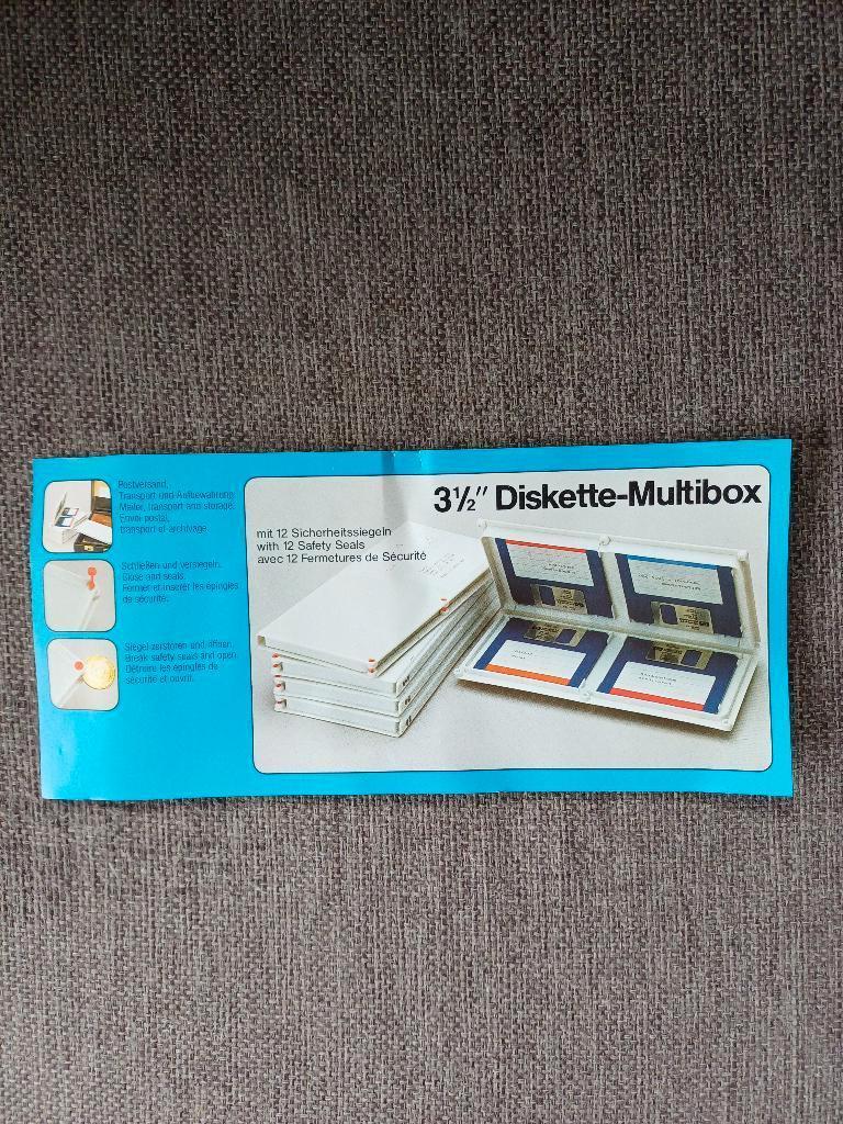 Diskette-Multibox, Computers en Software, Overige Computers en Software, Ophalen of Verzenden, Nieuw
