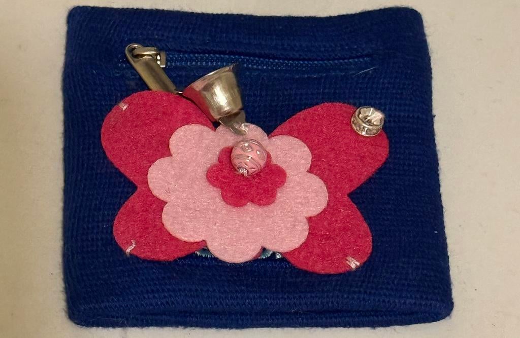 pols portemonnee polsbandje blauw, Ophalen, Nieuw, Blauw