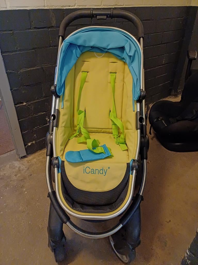 iCandy Kinderwagen, Maxi Cosi & Kinderbed - Goede Staat!, Ophalen of Verzenden