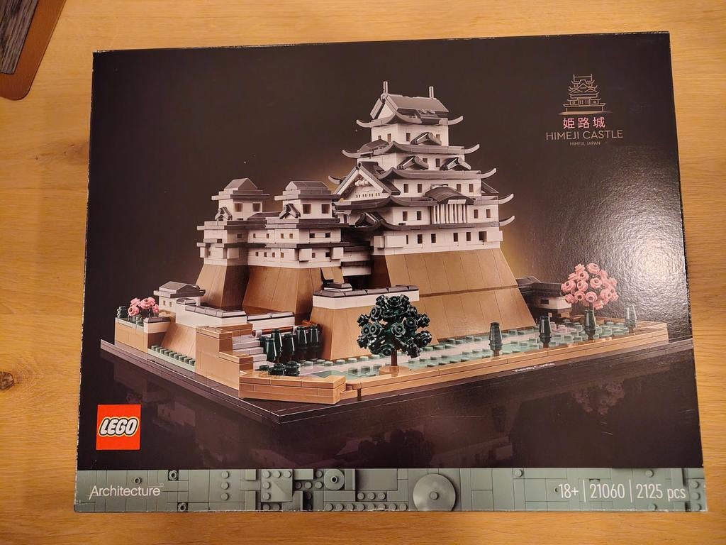 LEGO Architecture Himeji Kasteel 21060 - Nieuwstaat!, Ophalen of Verzenden, Zo goed als nieuw, Complete set, Lego