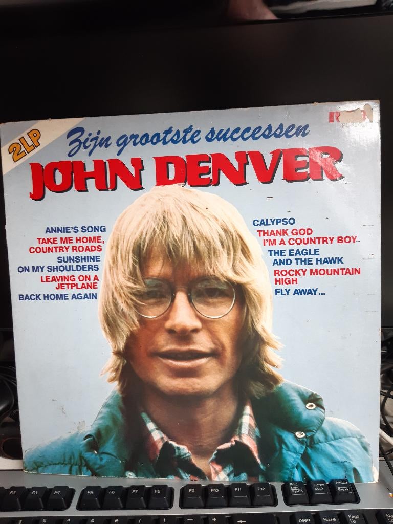 John Denver zijn grootste successen 2 lp's (Z198-16), Ophalen of Verzenden, Zo goed als nieuw, 12 inch