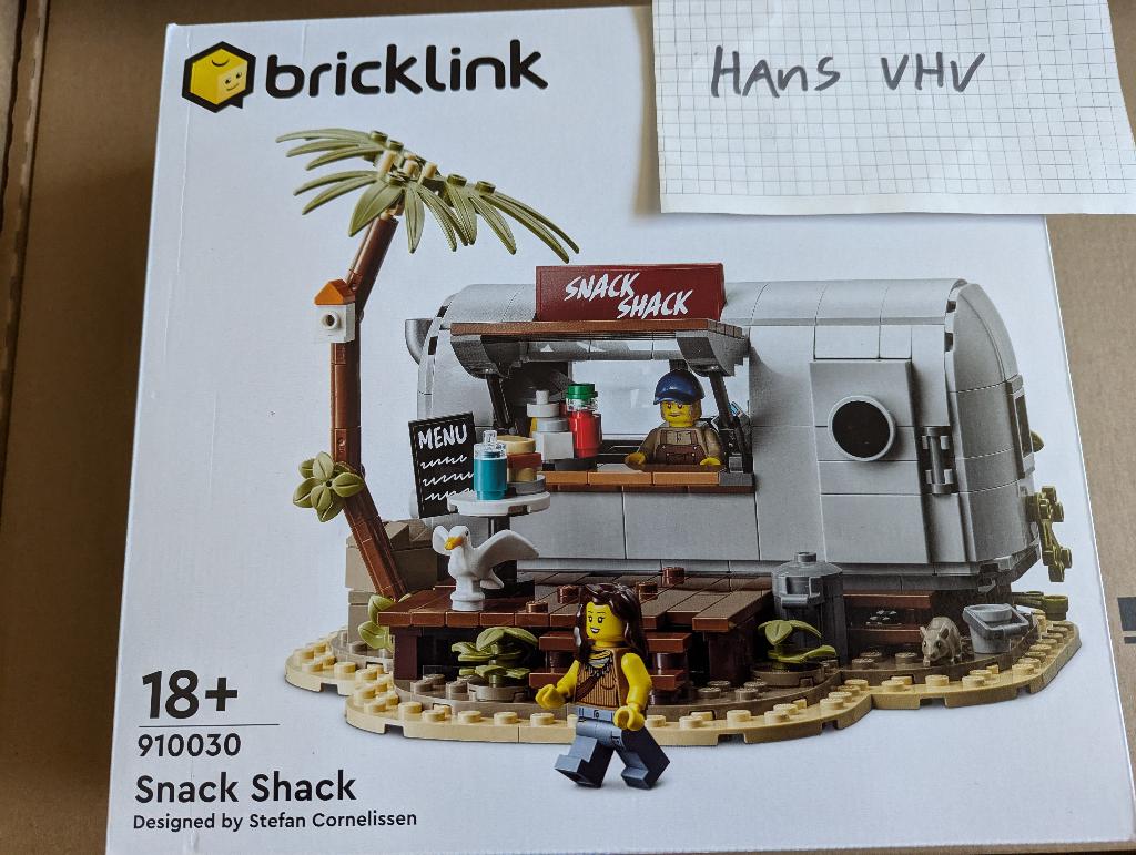 Lego Bricklink 910030 Snack Shack MISB, Ophalen of Verzenden, Nieuw, Complete set, Lego