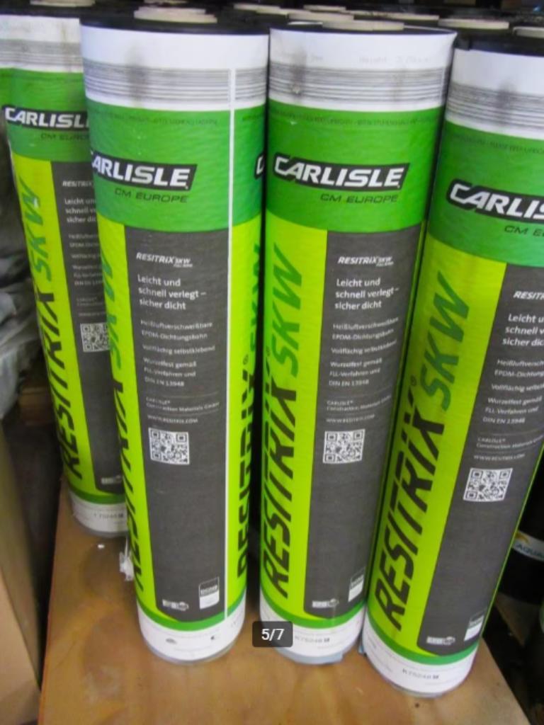 Alutrix 600 Dampscherm | 40 x 1,08 | €5,50m² excl., Ophalen, Overige materialen, Zwart, Nieuw