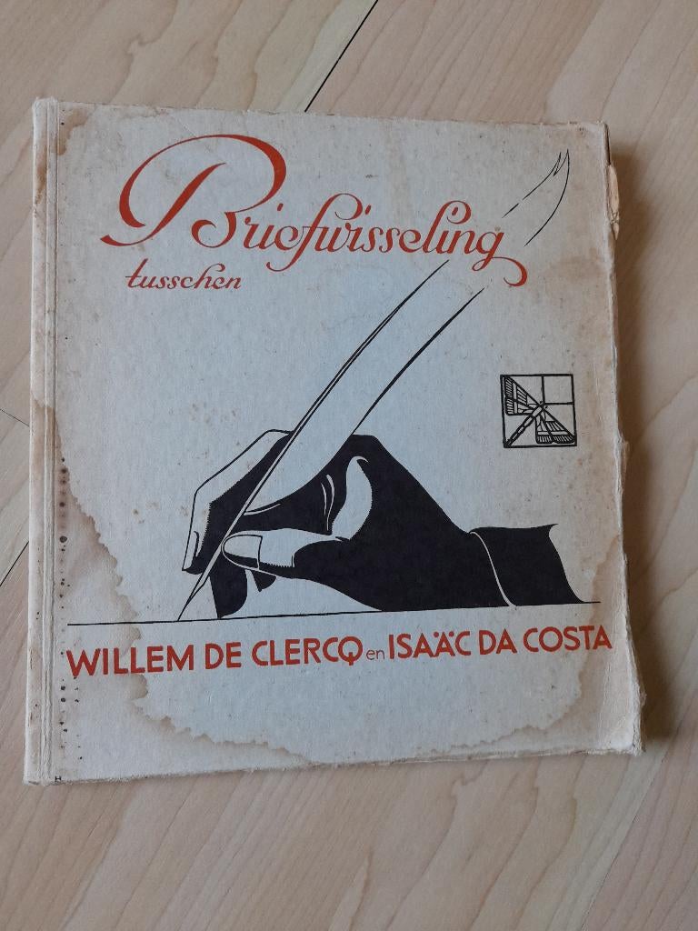 BRIEFWISSELING TUSSCHEN WILLEM DE CLERCQ EN ISAAC DA COSTA, Boeken, Ophalen of Verzenden, Gelezen