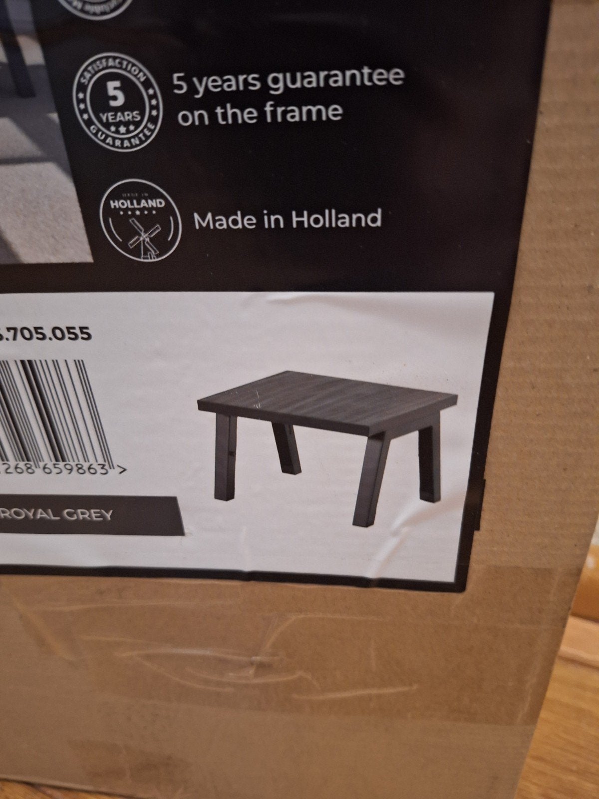 Hartman Ibiza Coffee table - Royal Grey nieuw!!, Ophalen, Nieuw, Kunststof