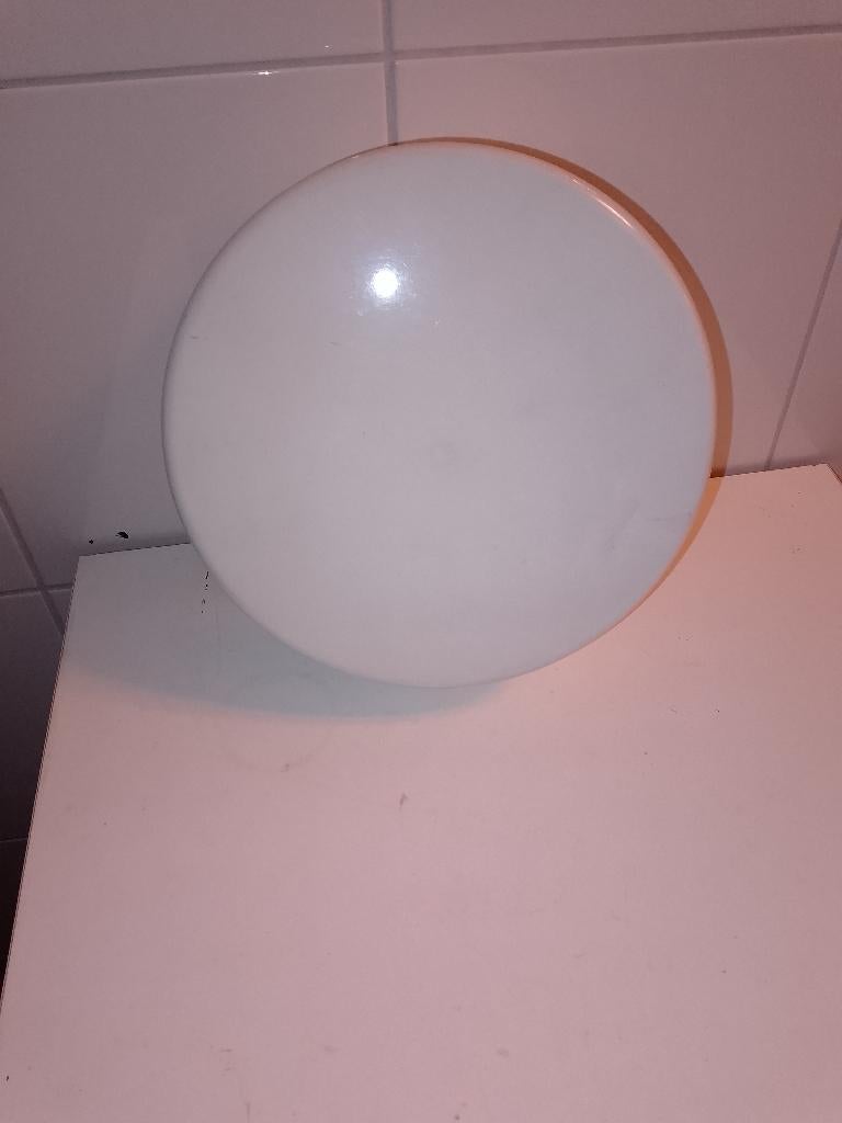 Vintage Brabantia Koekblik Wit  Ø 20 cm Aroma-dicht, Ophalen of Verzenden, Metaal, Wit, Brabantia