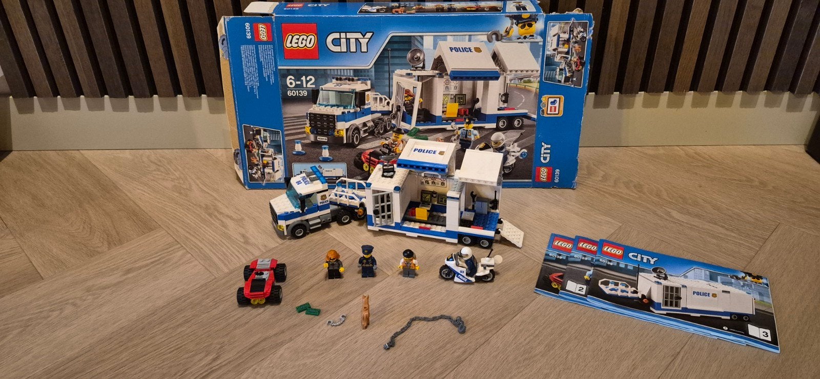 Lego city  politie mobile politiepost, City, Lego, Ophalen of Verzenden, Zo goed als nieuw