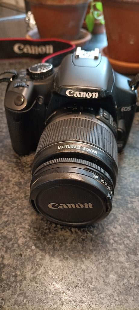 Canon EOS 450D digitale spiegelreflexcamera met tas, Gebruikt, Spiegelreflex, Canon, Ophalen of Verzenden