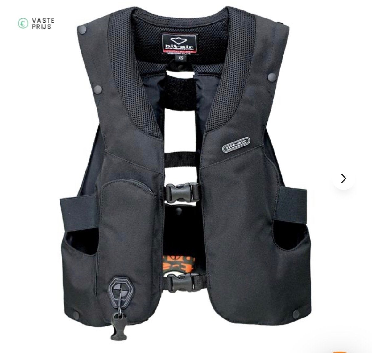 Gezocht!! Hit-Air Airbag Vest - XS, Dieren en Toebehoren, Ophalen, Kinderen, Dressuur, Zo goed als nieuw
