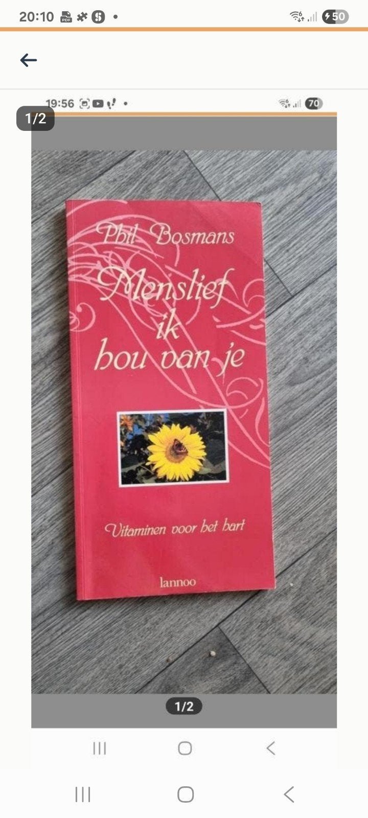 Menslief ik hou van je - Phil Bosmans (Gelezen exemplaar), Boeken, Ophalen of Verzenden, Gelezen, Phil bosmans