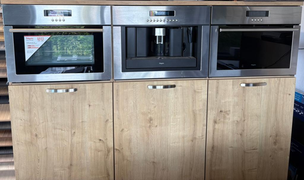 3x showroom Pelgrim inbouw apparaten nis 45cm, Witgoed en Apparatuur, Koffiezetapparaten, Ophalen, Koffiemachine