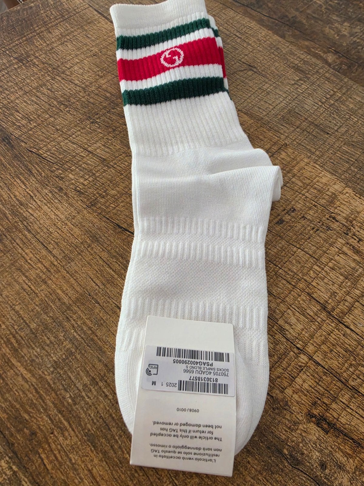 Gucci sokken nieuw, Ophalen of Verzenden, Nieuw, Wit, Gucci