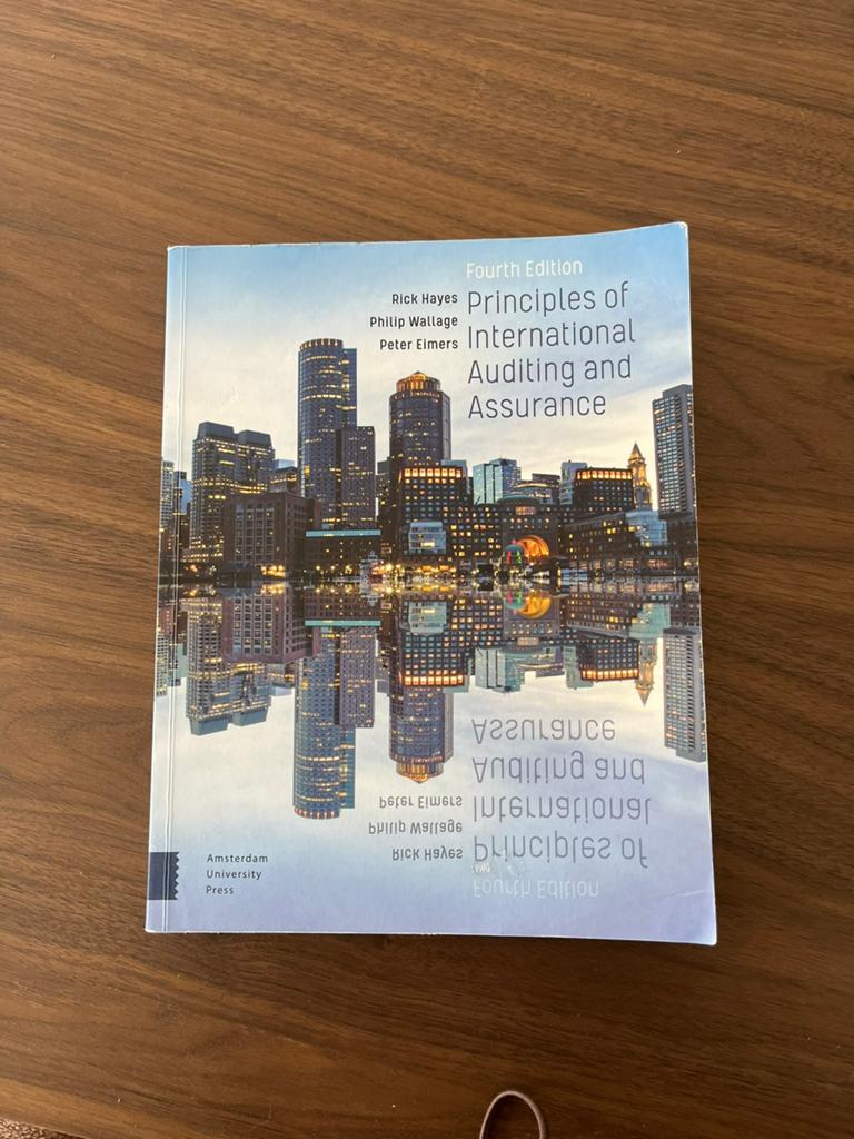 Principles of International Auditing and Assurance, Boeken, Ophalen of Verzenden, Zo goed als nieuw, Rick Hayes; Philip Wallage; Peter Eimers